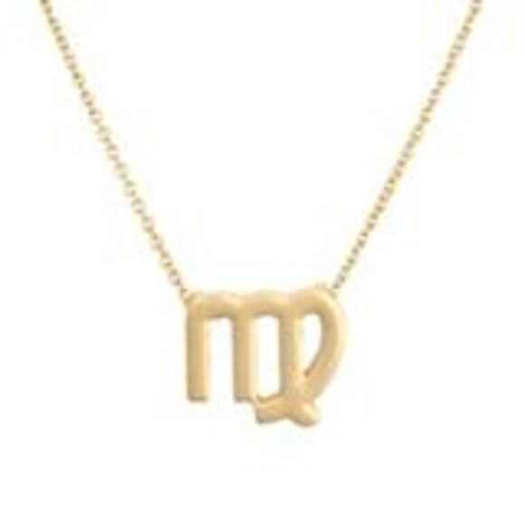 2/$30 Astrology Necklace Virgo Gold Tone Constellation Necklace Gift Simple - Picture 1 of 6